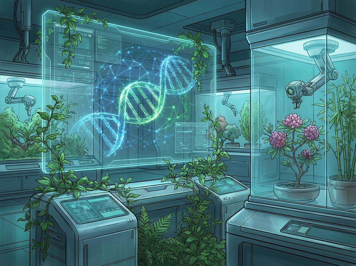 同人动漫 AI植物视频剪辑