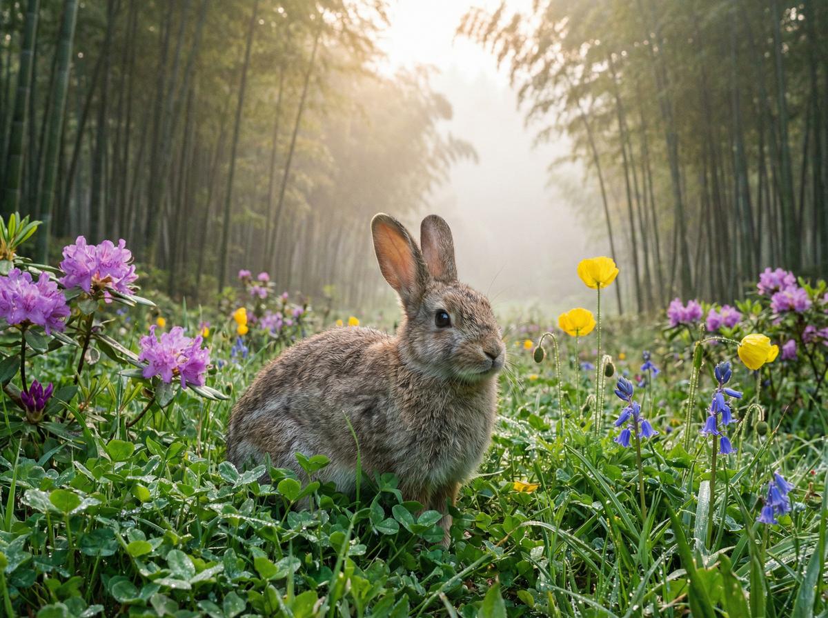 同人动漫 - 困困兔与植物短视频